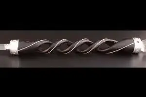 Wooden Healing Stick Spiral Carving | www.artisangoods.co.uk 2