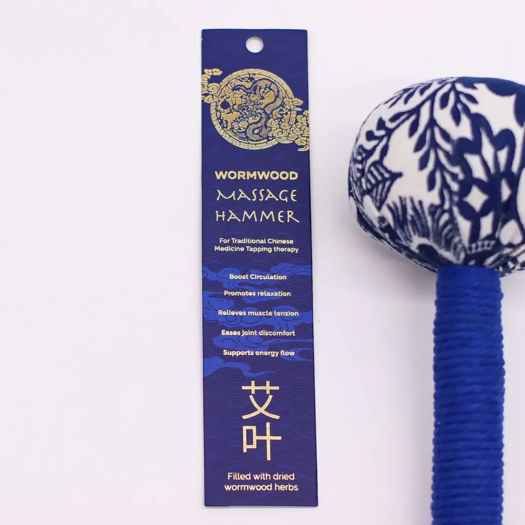 Wormwood Massage Hammer – Blue | www.artisangoods.co.uk 6