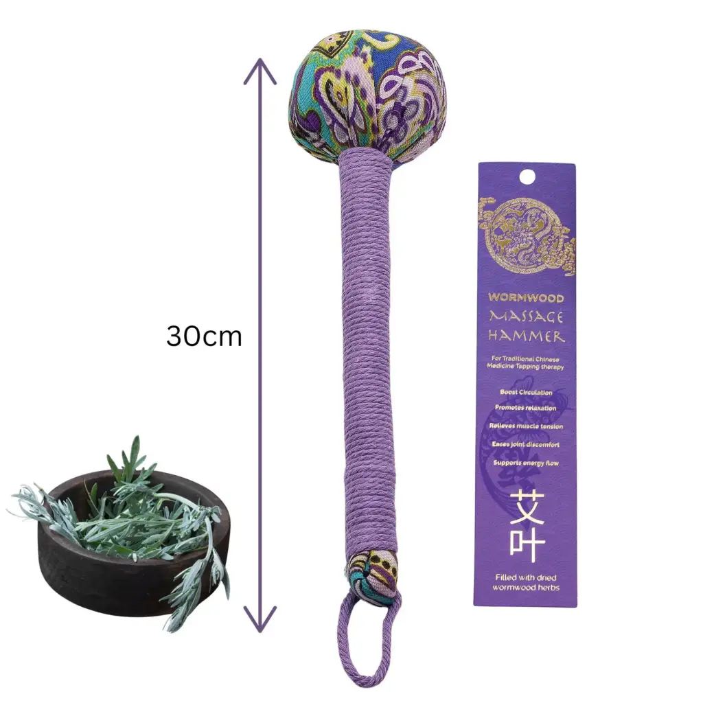 Wormwood Massage Hammer – Lavender | www.artisangoods.co.uk