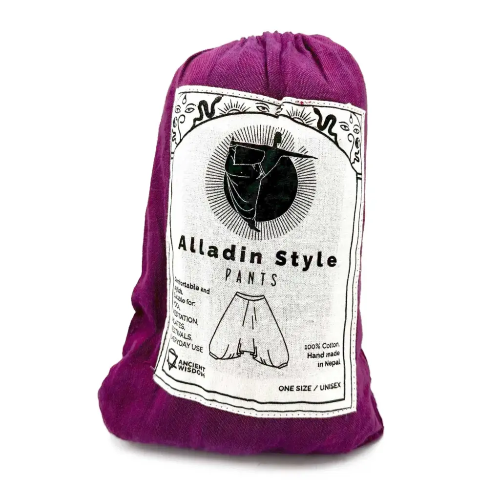 Yoga and Festival Pants – Aladdin Himalayan Print on Purple | www.artisangoods.co.uk 4 Yoga and Festival Pants – Aladdin Himalayan Print on Purple | www.artisangoods.co.uk 4