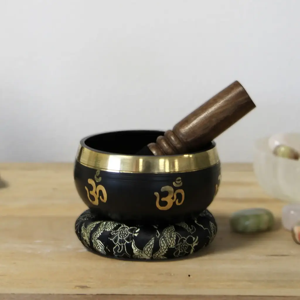 Yoga Om Singing Bowl Set | www.artisangoods.co.uk 5 Yoga Om Singing Bowl Set | www.artisangoods.co.uk 5