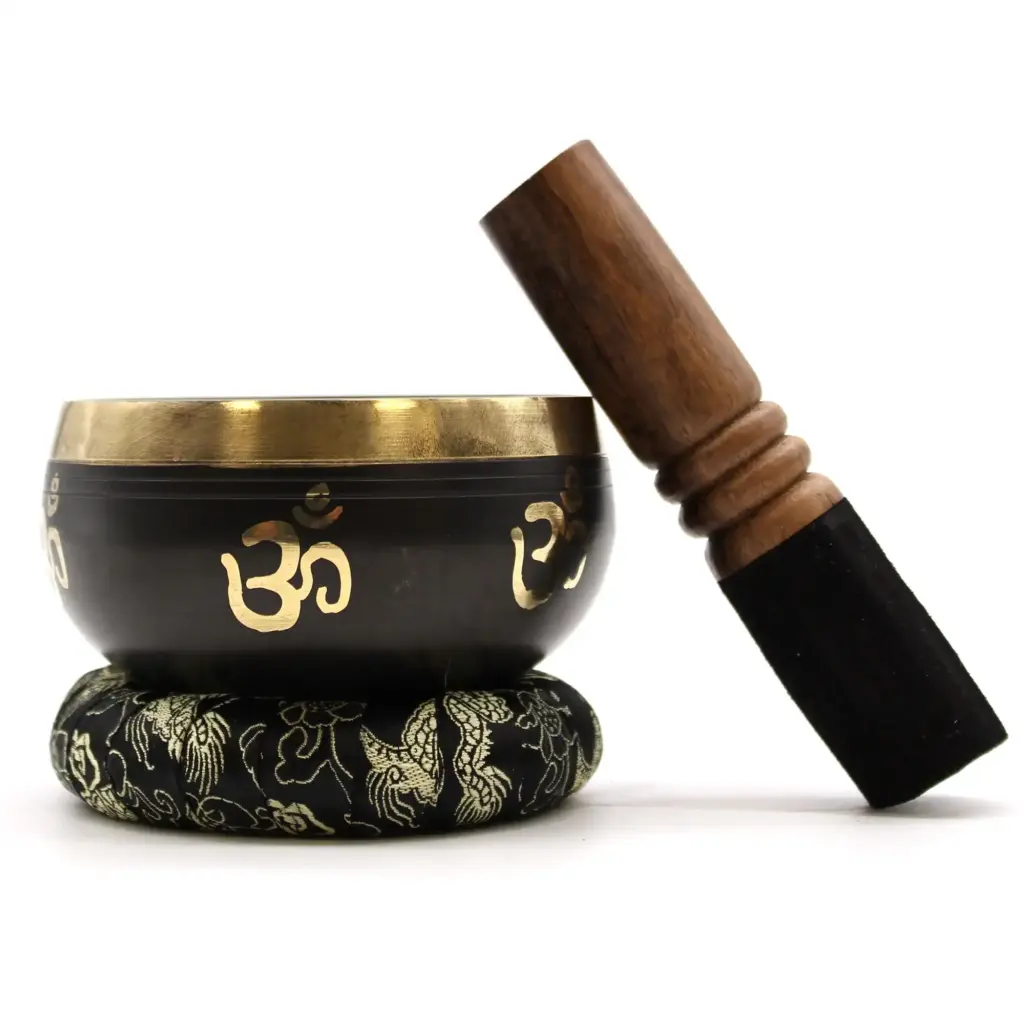 Yoga Om Singing Bowl Set | www.artisangoods.co.uk 2 Yoga Om Singing Bowl Set | www.artisangoods.co.uk 2