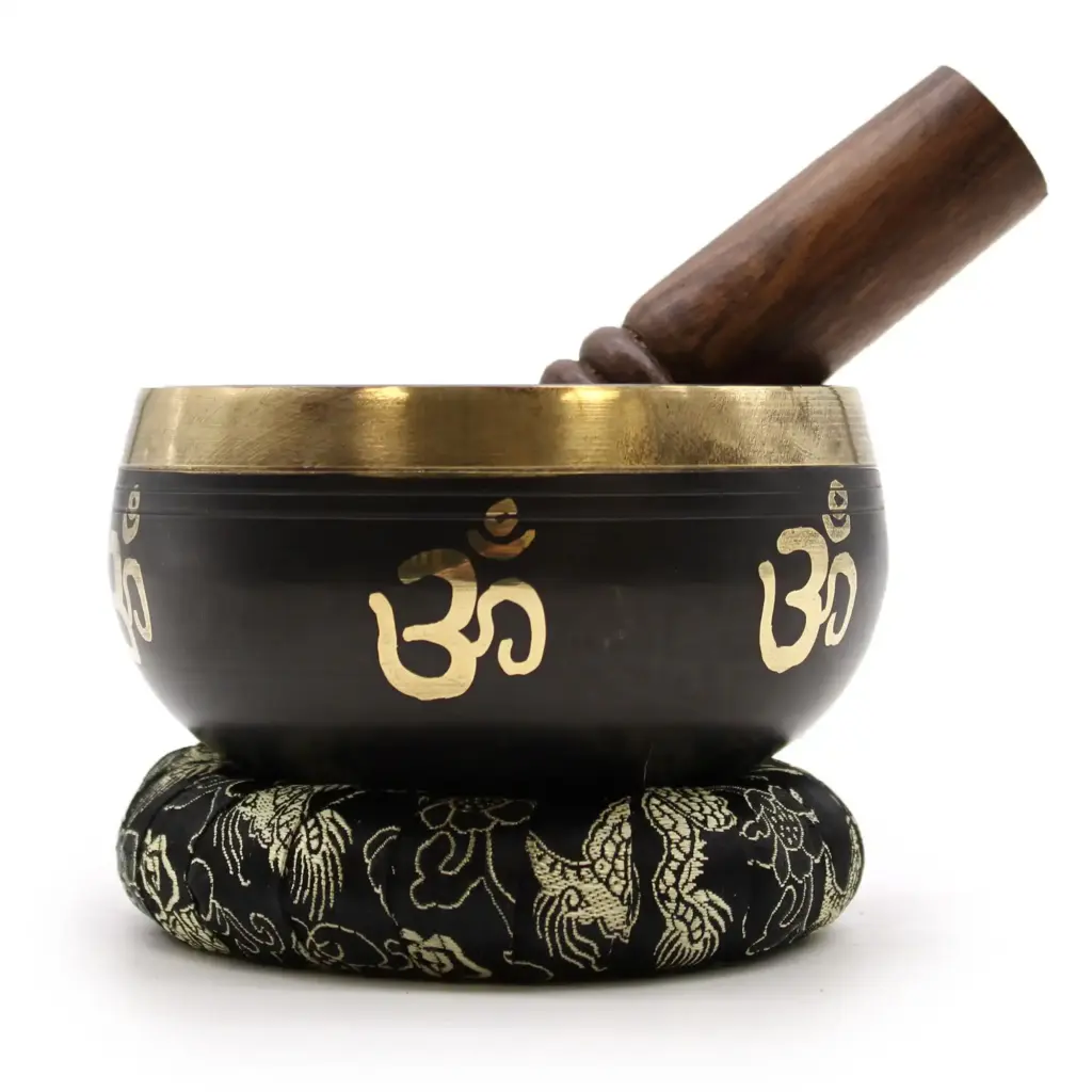 Yoga Om Singing Bowl Set | www.artisangoods.co.uk Yoga Om Singing Bowl Set | www.artisangoods.co.uk