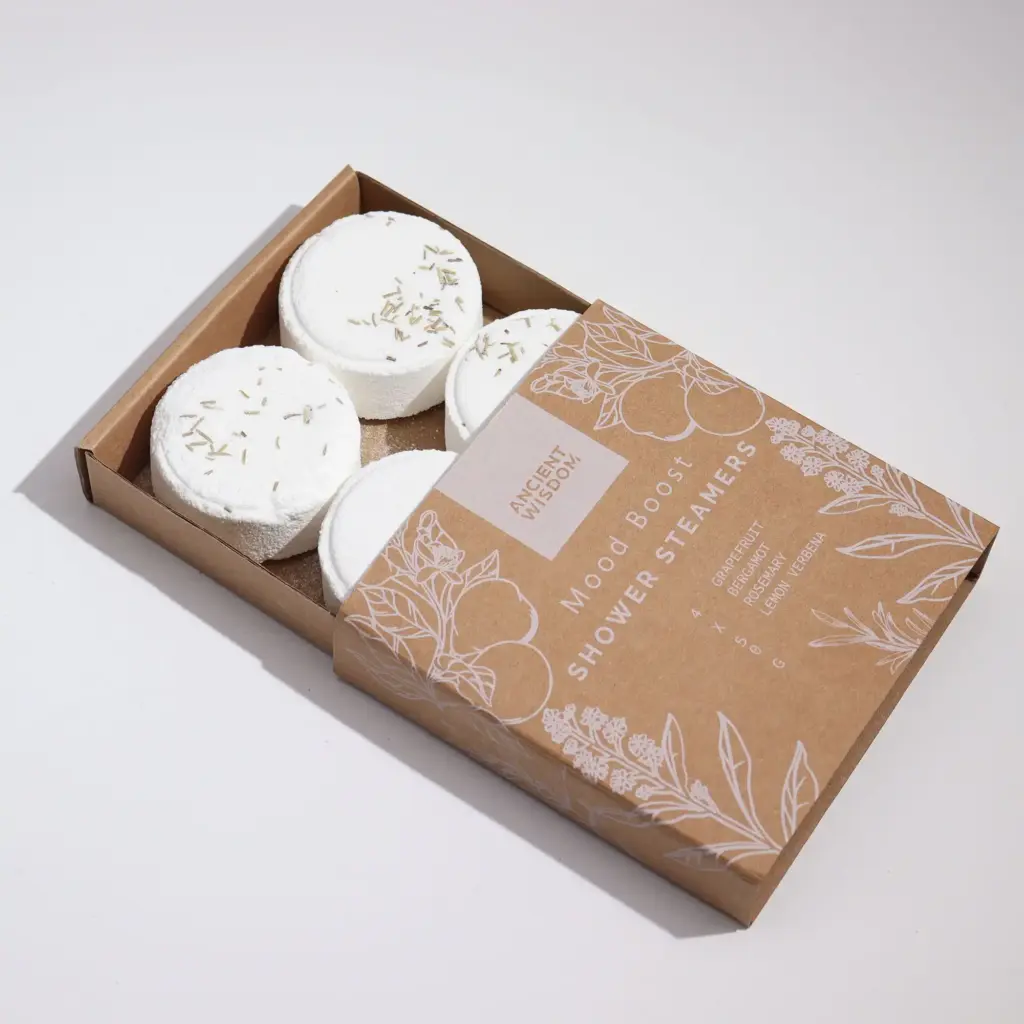 Zen Shower Steamers – Therapy Wellness Gift Set – Mood Boost | www.artisangoods.co.uk 4