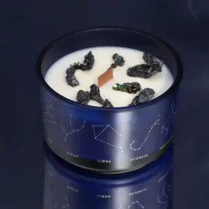 Zodiac Crystal Candle with Gemstone Bracelet – Aries | www.artisangoods.co.uk 6