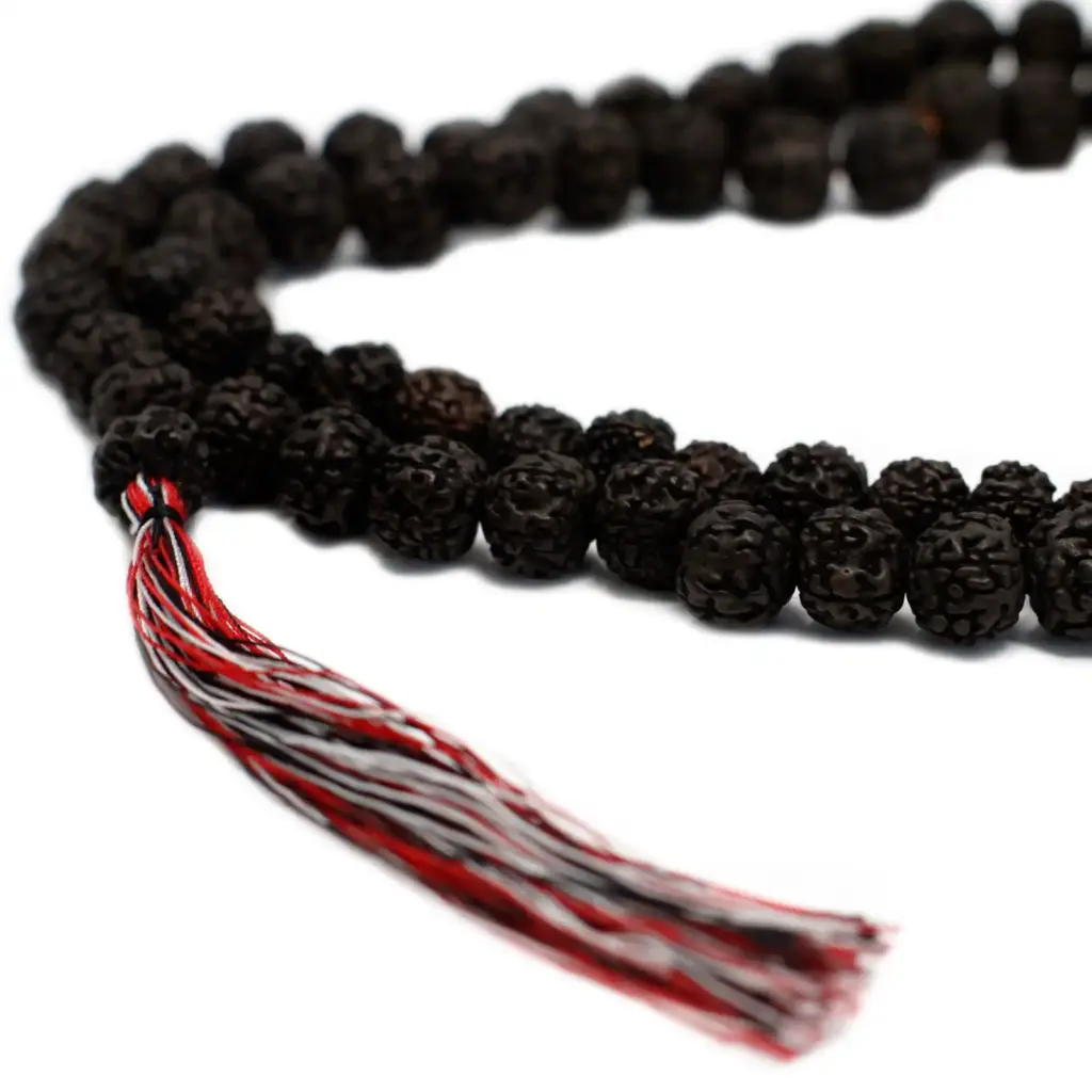 108 Rudraksha Mala – Dark | www.artisangoods.co.uk 3
