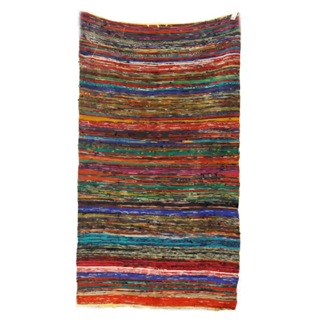 154 x 90cm Luxury Rag Rug – Yellow | www.artisangoods.co.uk 6