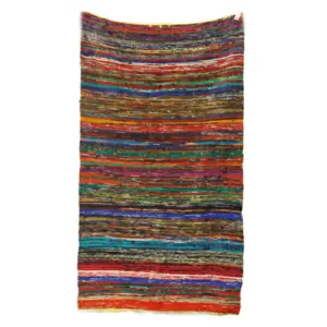 154 x 90cm Luxury Rag Rug – Yellow | www.artisangoods.co.uk 6