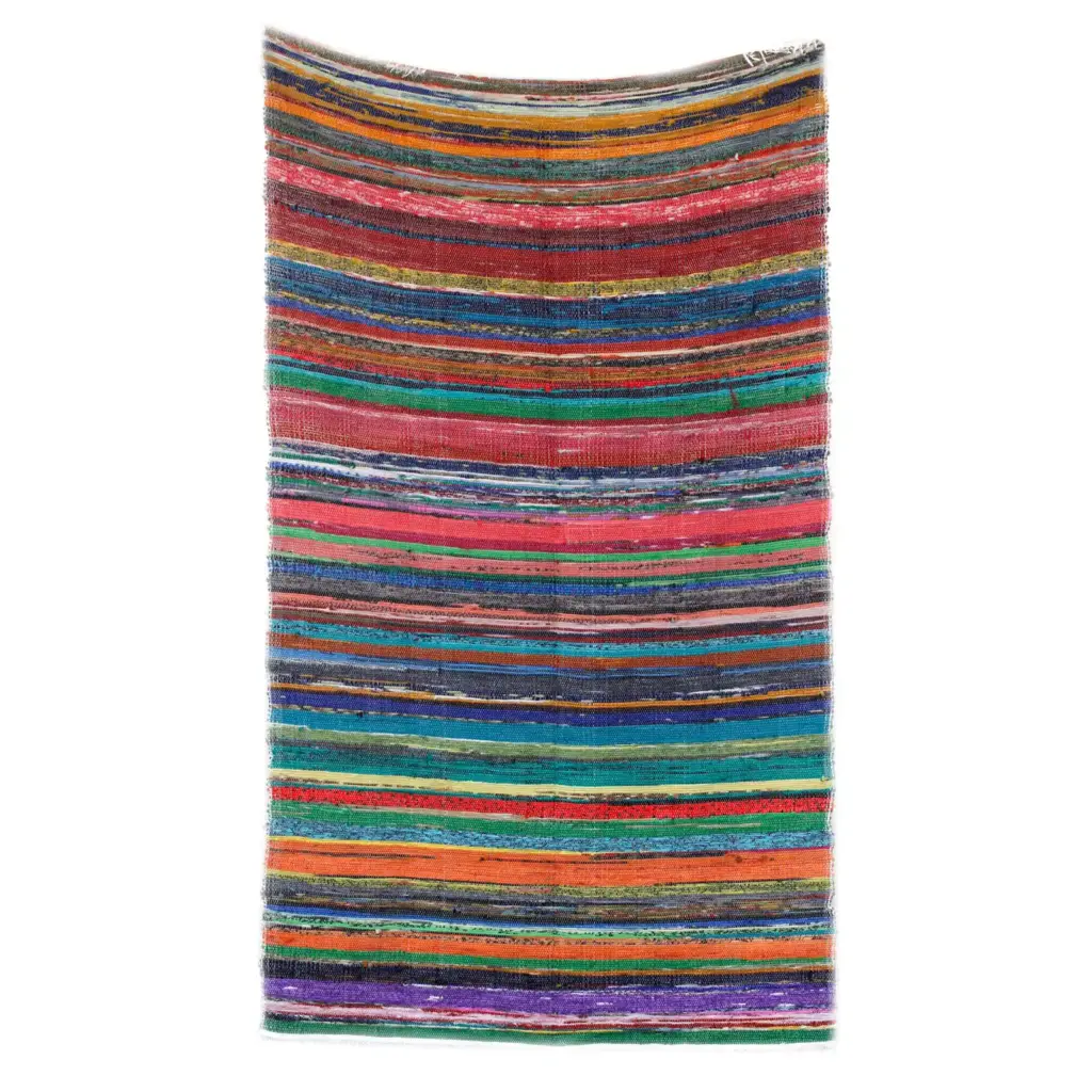 155 x 90cm Luxury Rag Rug – Natural | www.artisangoods.co.uk 5