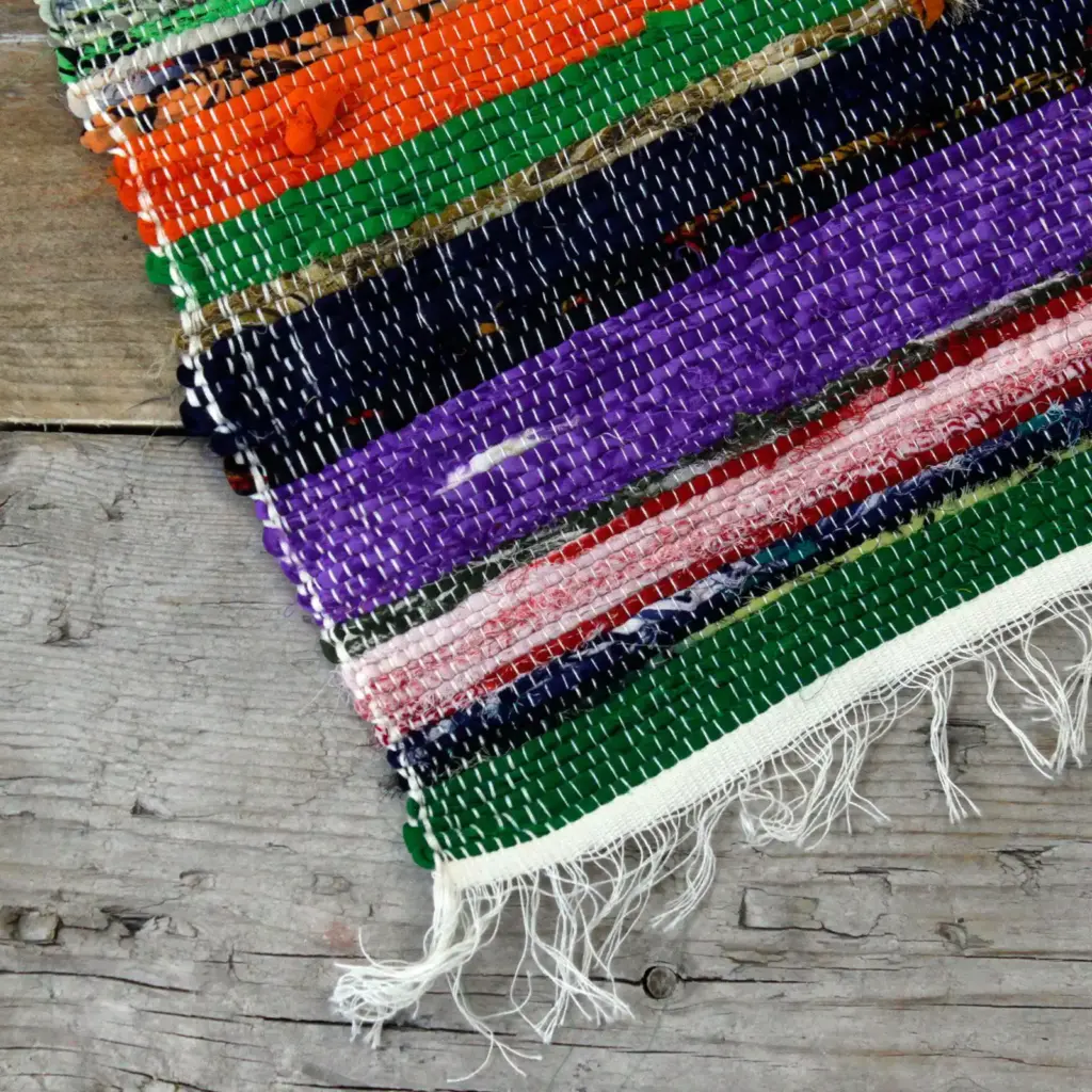155 x 90cm Luxury Rag Rug – Natural | www.artisangoods.co.uk 6