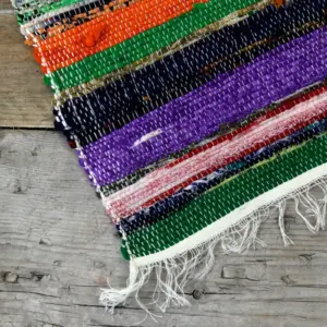 155 x 90cm Luxury Rag Rug – Natural | www.artisangoods.co.uk 6