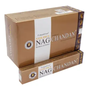 15g Golden Nag – Chandan Incense | www.artisangoods.co.uk 2