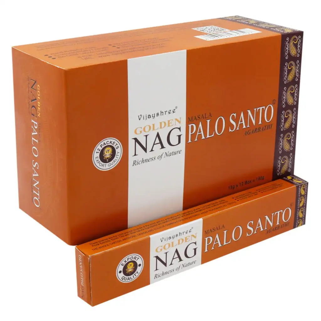 15g Golden Nag – Palo Santo Incense | www.artisangoods.co.uk