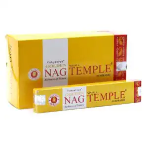 15g Golden Nag – Temple Incense | www.artisangoods.co.uk 1