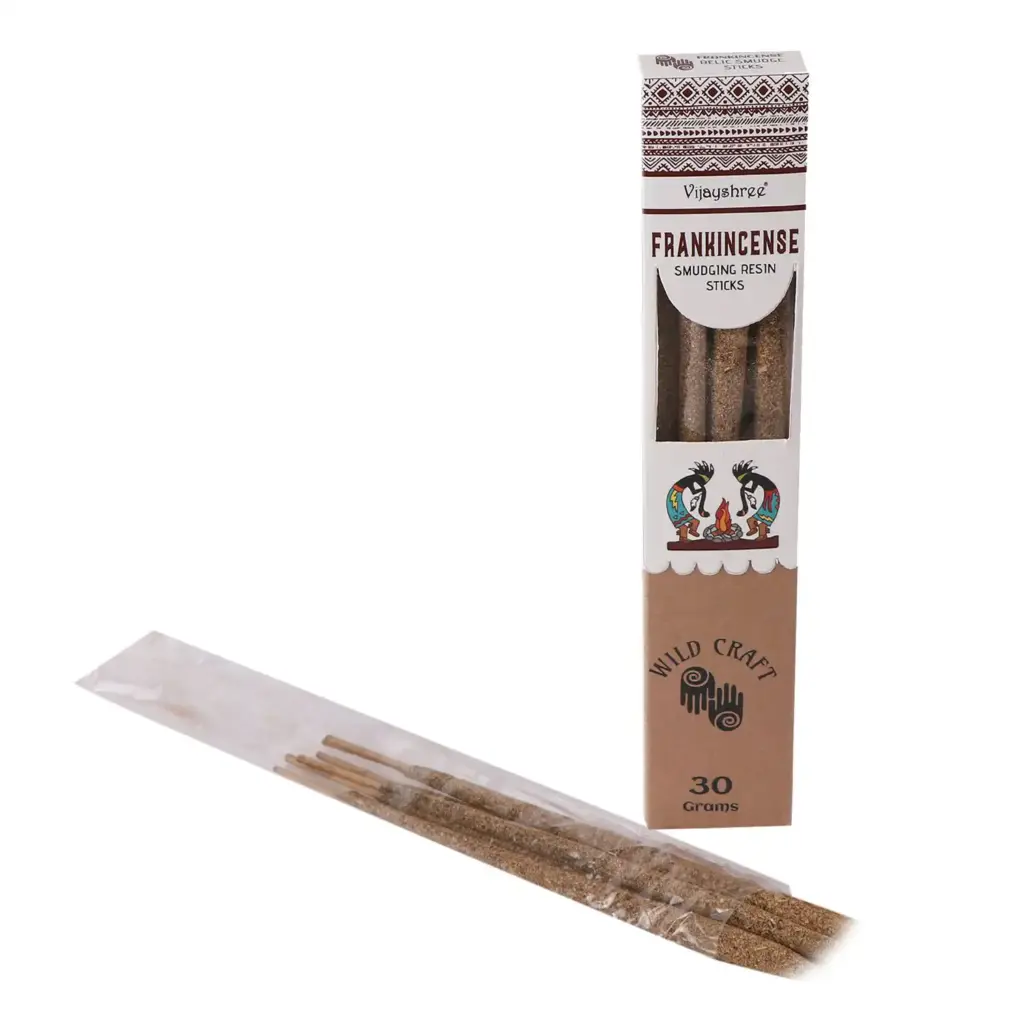 30g Golden Frankincense Smudging Resin Sticks | www.artisangoods.co.uk 2