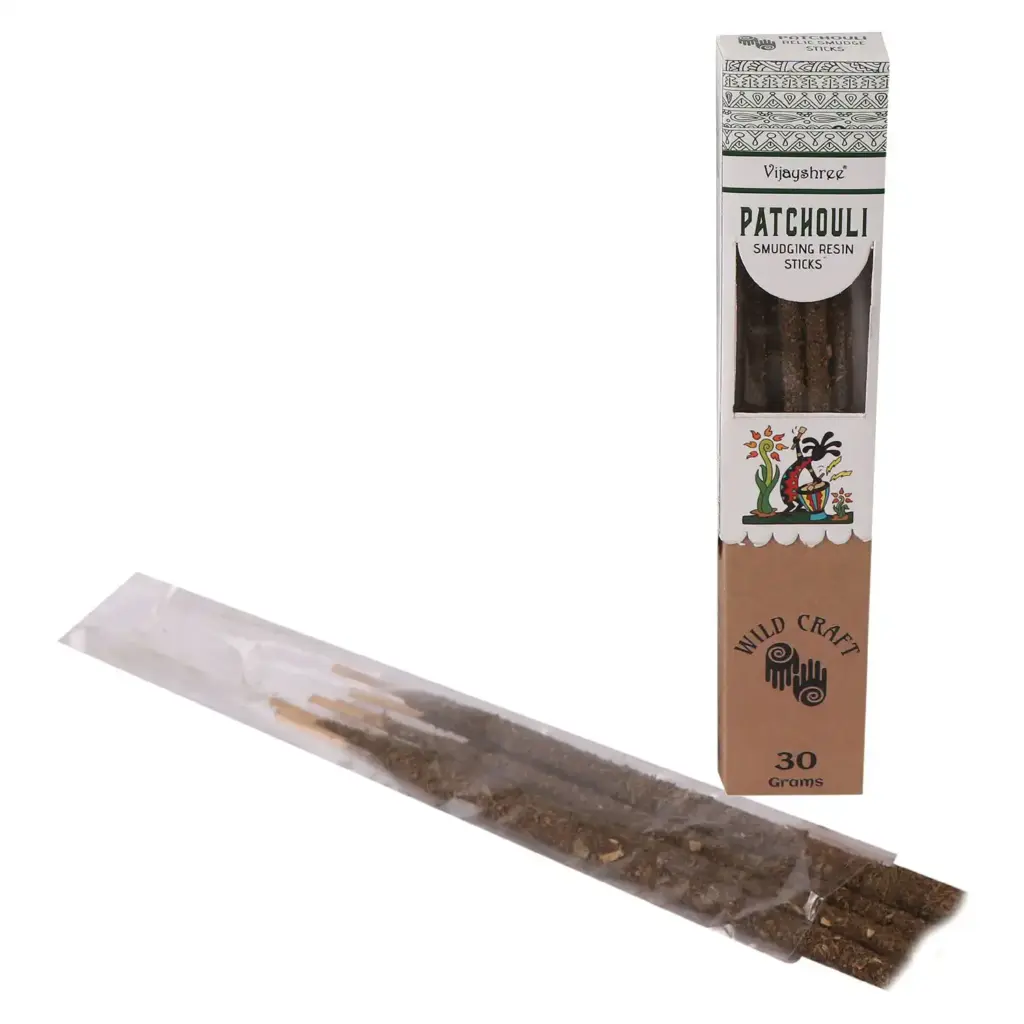 30g Golden Patchouli Smudging Resin Sticks | www.artisangoods.co.uk 3 30g Golden Patchouli Smudging Resin Sticks | www.artisangoods.co.uk 3