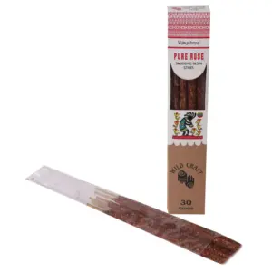 30g Golden Pure Rose Smudging Resin Sticks | www.artisangoods.co.uk 3