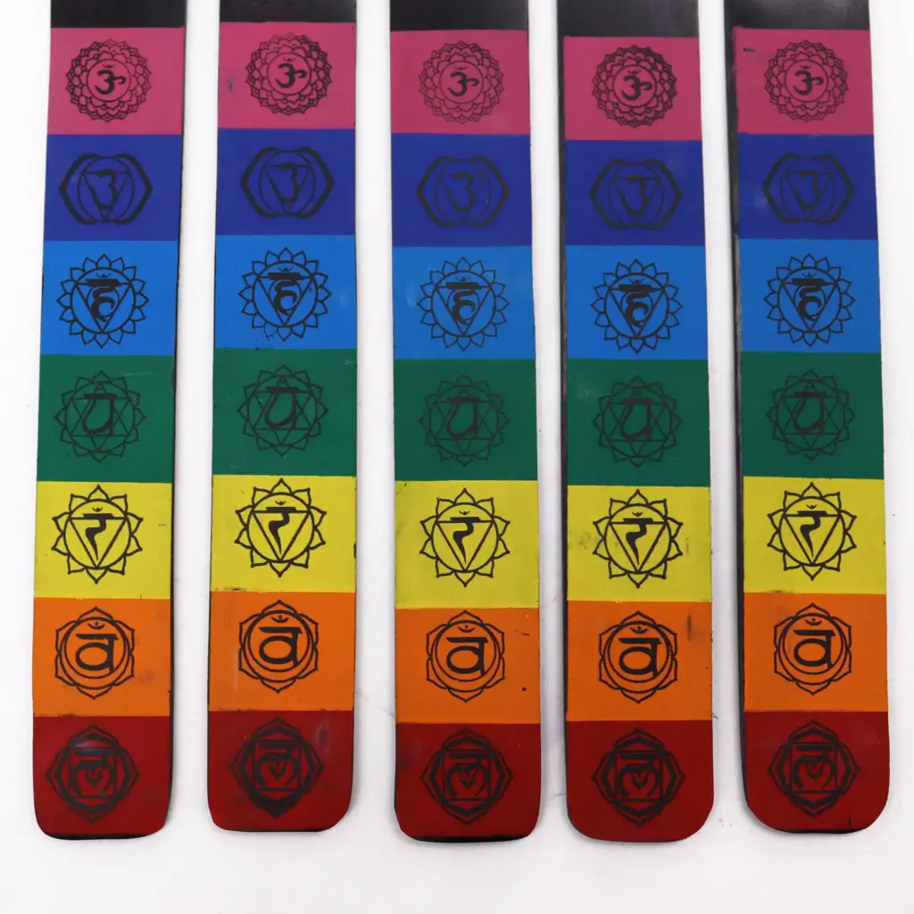 7 Chakra Colour Ashcatcher | www.artisangoods.co.uk