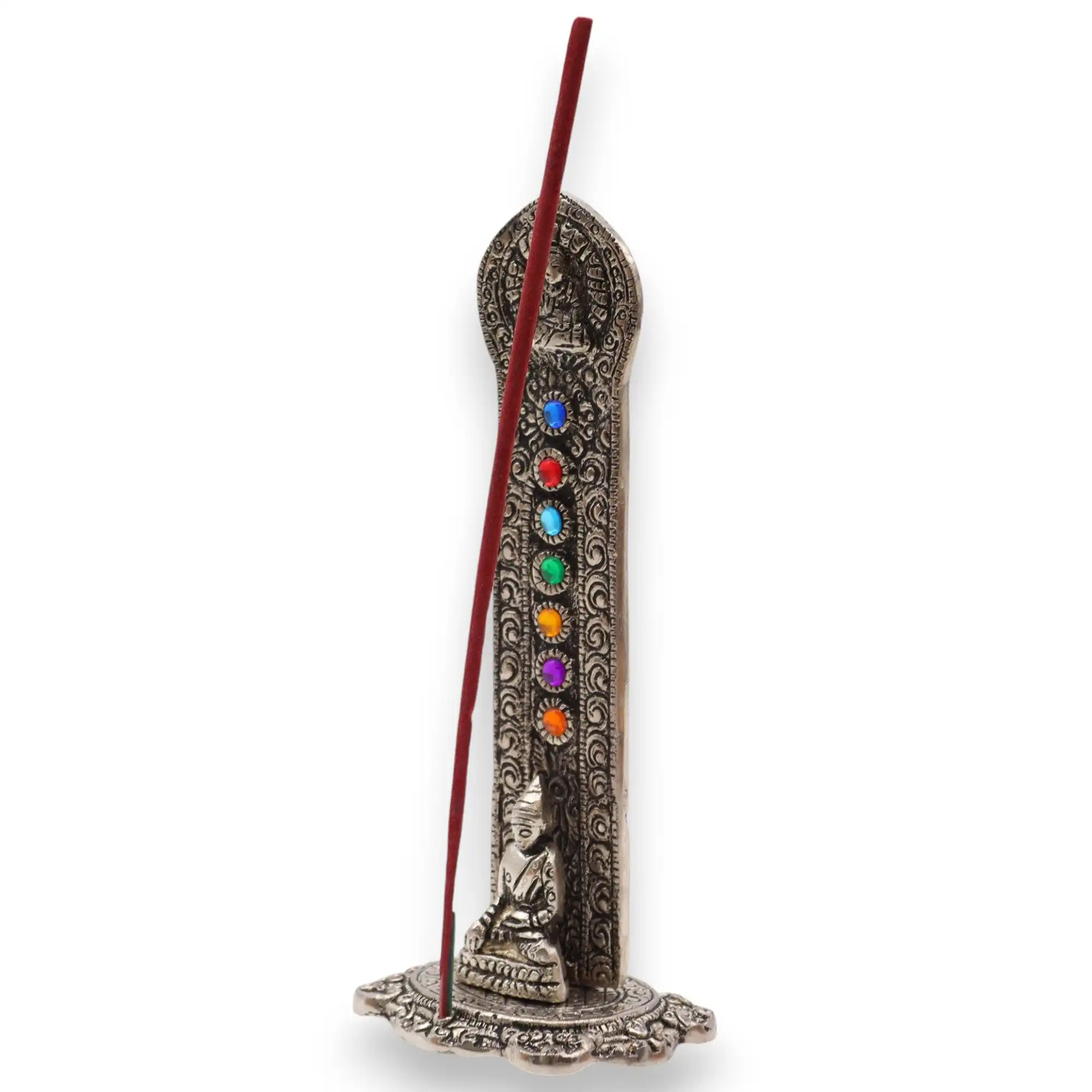 7 Chakra Tower Buddha Incense Holder | www.artisangoods.co.uk 5 7 Chakra Tower Buddha Incense Holder | www.artisangoods.co.uk 4