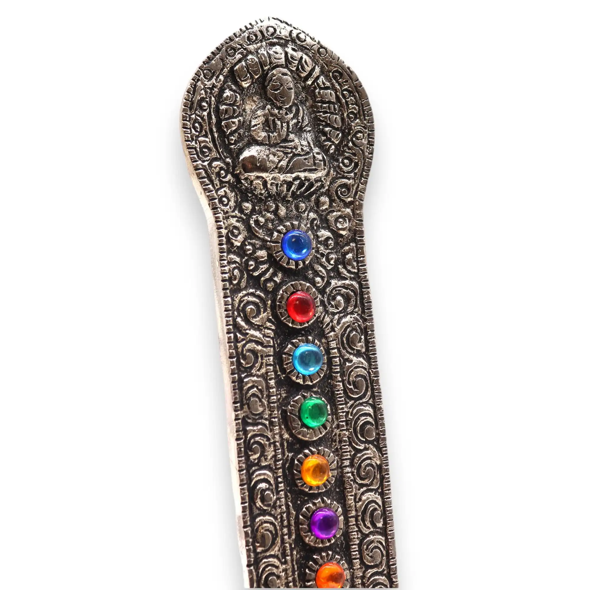 7 Chakra Tower Buddha Incense Holder | www.artisangoods.co.uk 6 7 Chakra Tower Buddha Incense Holder | www.artisangoods.co.uk 5
