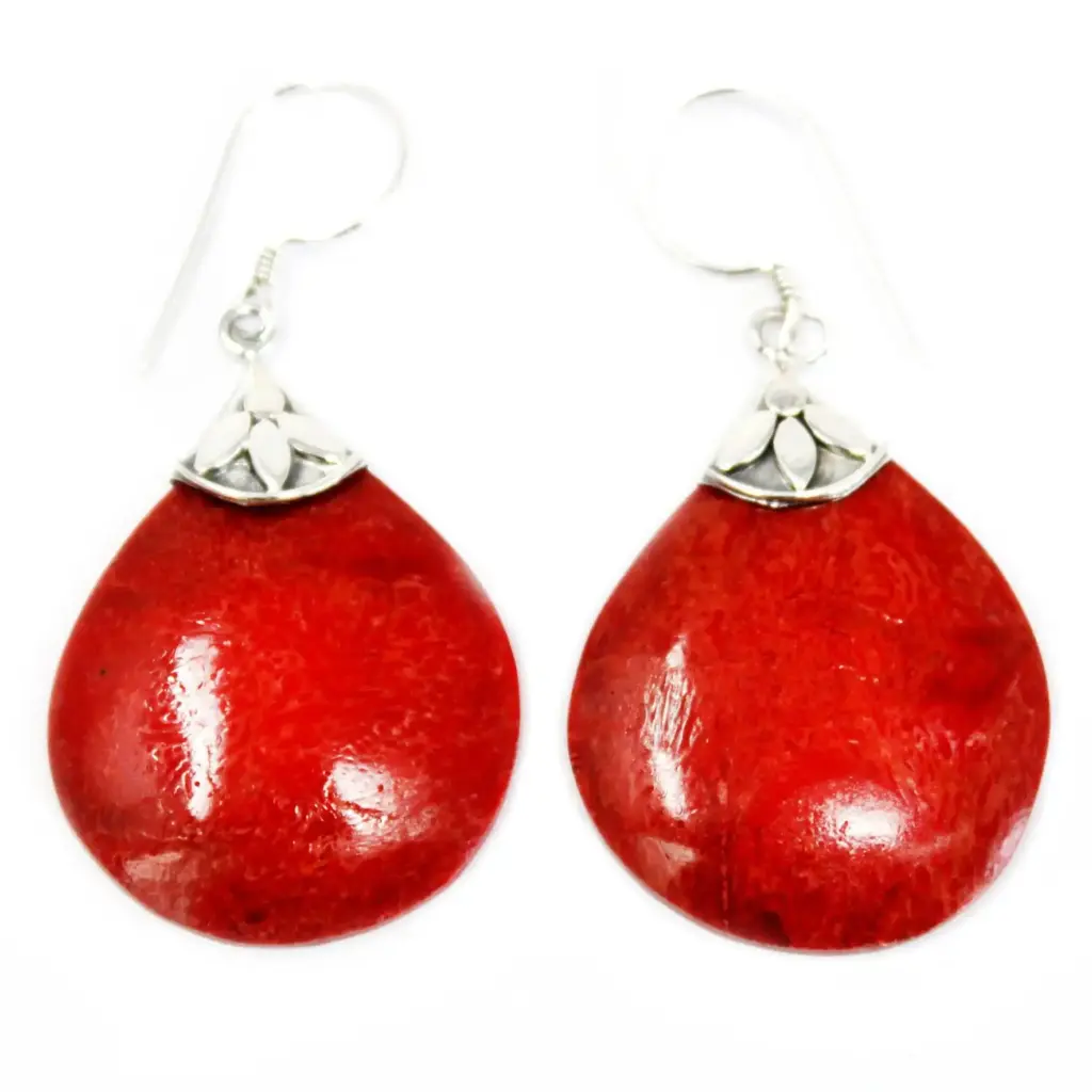 925 Silver Earrings – Ball Drops | www.artisangoods.co.uk
