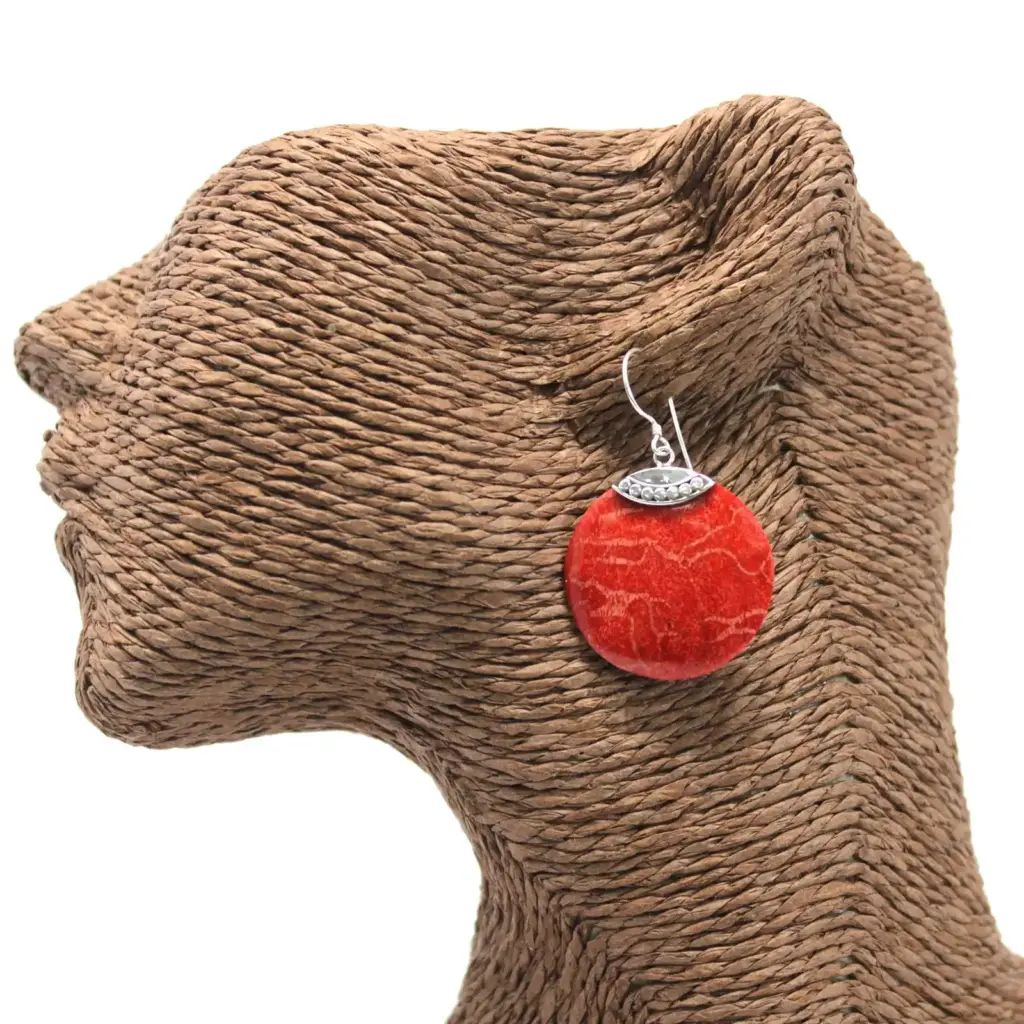 925 Silver Earrings – Classic Disc | www.artisangoods.co.uk 3