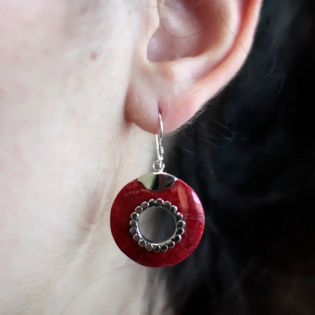 925 Silver Earrings – Do-nuts | www.artisangoods.co.uk 5
