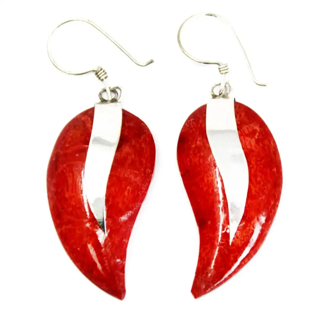 925 Silver Earrings – Mangos | www.artisangoods.co.uk