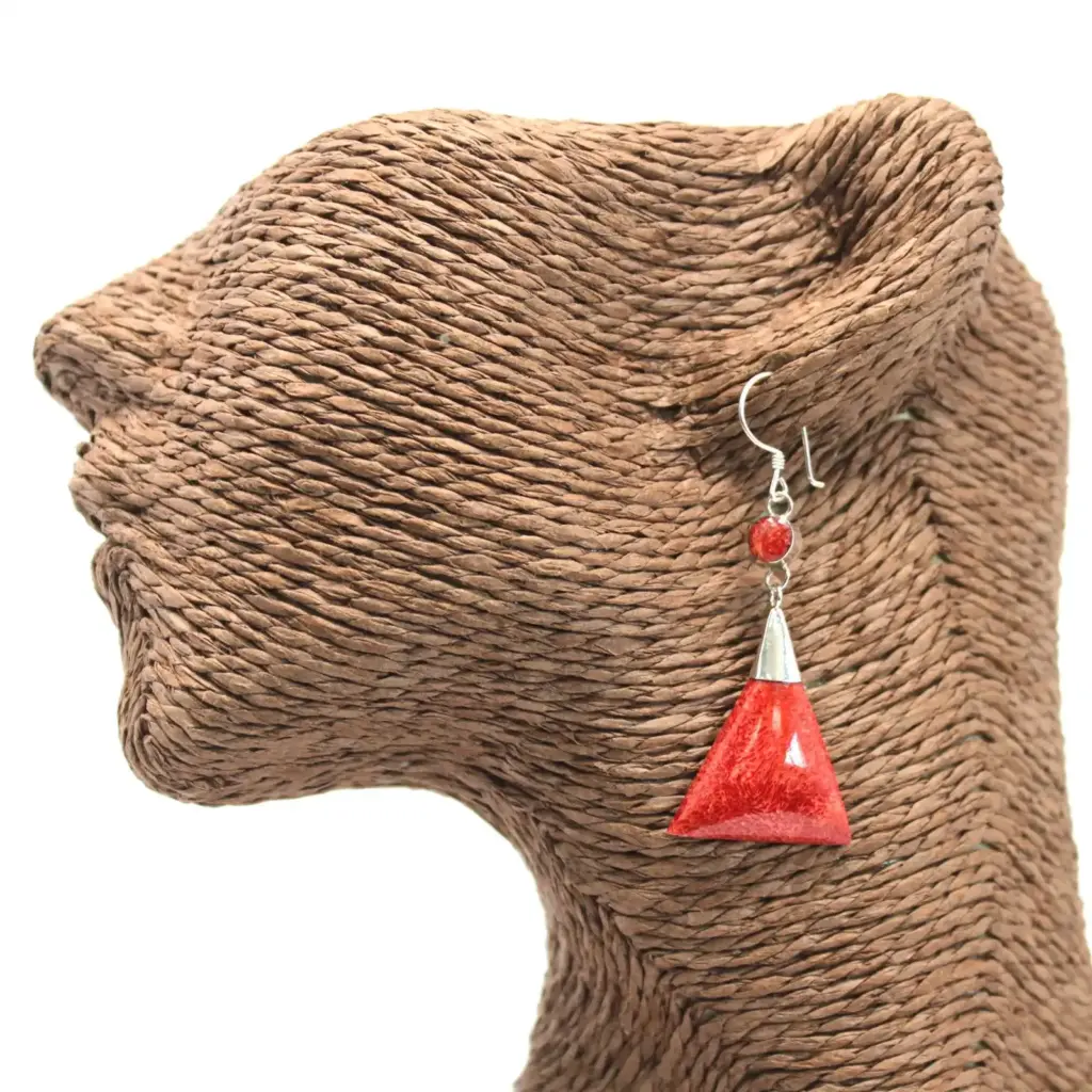 925 Silver Earrings – Triangle Double Drop | www.artisangoods.co.uk 3 925 Silver Earrings – Triangle Double Drop | www.artisangoods.co.uk 3