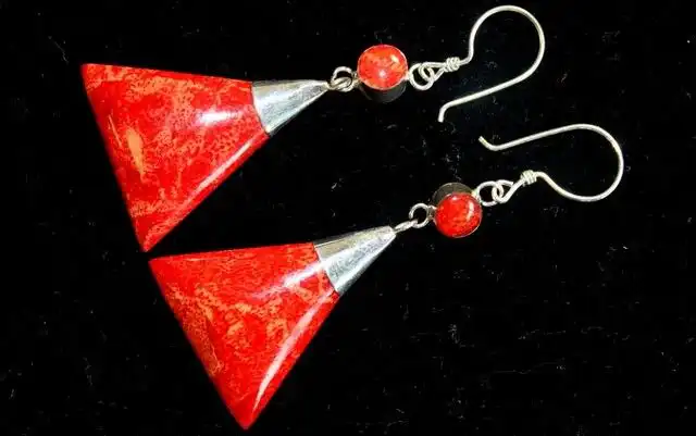925 Silver Earrings – Triangle Double Drop | www.artisangoods.co.uk 3 925 Silver Earrings – Triangle Double Drop | www.artisangoods.co.uk 2