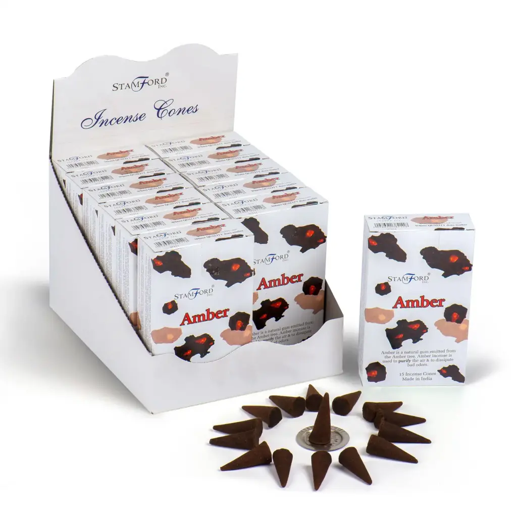 Amber cones | www.artisangoods.co.uk