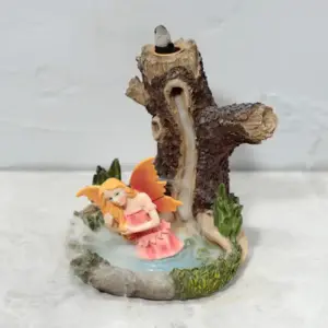 Ancient Tree Fairy Lake Backflow Incense Burner | www.artisangoods.co.uk 5