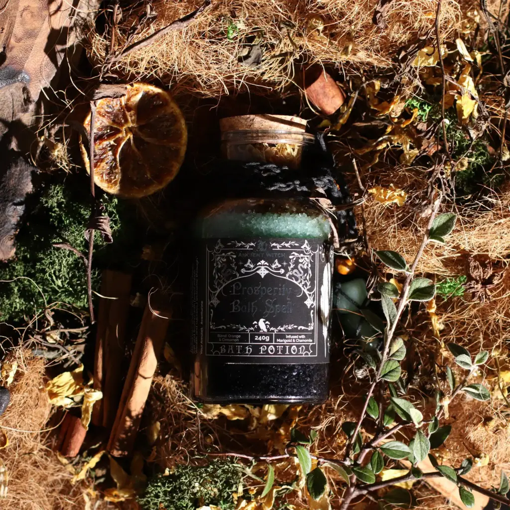 Ancient Witch Bath Spell Potion & Aventurine Crystal Amulet – Prosperity | www.artisangoods.co.uk 7 Ancient Witch Bath Spell Potion & Aventurine Crystal Amulet – Prosperity | www.artisangoods.co.uk 7