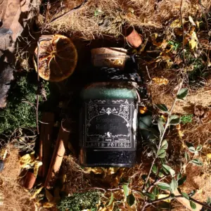 Ancient Witch Bath Spell Potion & Aventurine Crystal Amulet – Prosperity | www.artisangoods.co.uk 7