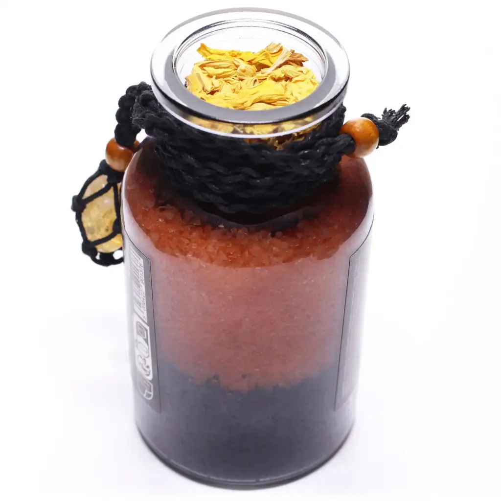 Ancient Witch Bath Spell Potion & Citrine Crystal Amulet – Success | www.artisangoods.co.uk 4