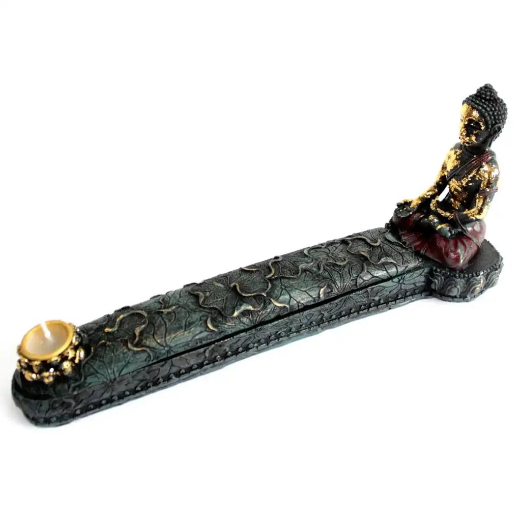 Antique Buddha – Incense Burner & Box | www.artisangoods.co.uk