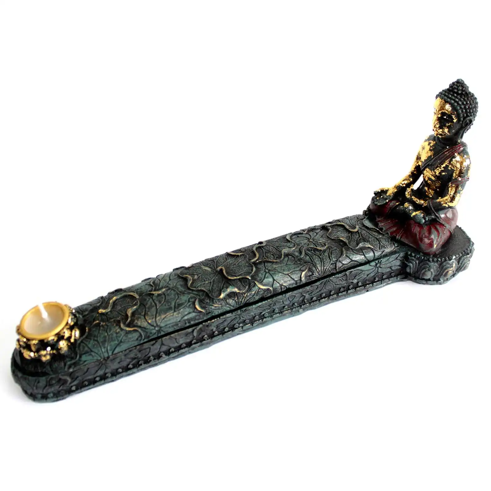 Antique Buddha – Incense Burner & Box | www.artisangoods.co.uk 2 Antique Buddha – Incense Burner & Box | www.artisangoods.co.uk 1