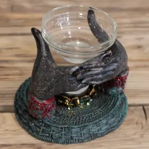 Antique Buddha – Om Hands Oil Burner | www.artisangoods.co.uk 6