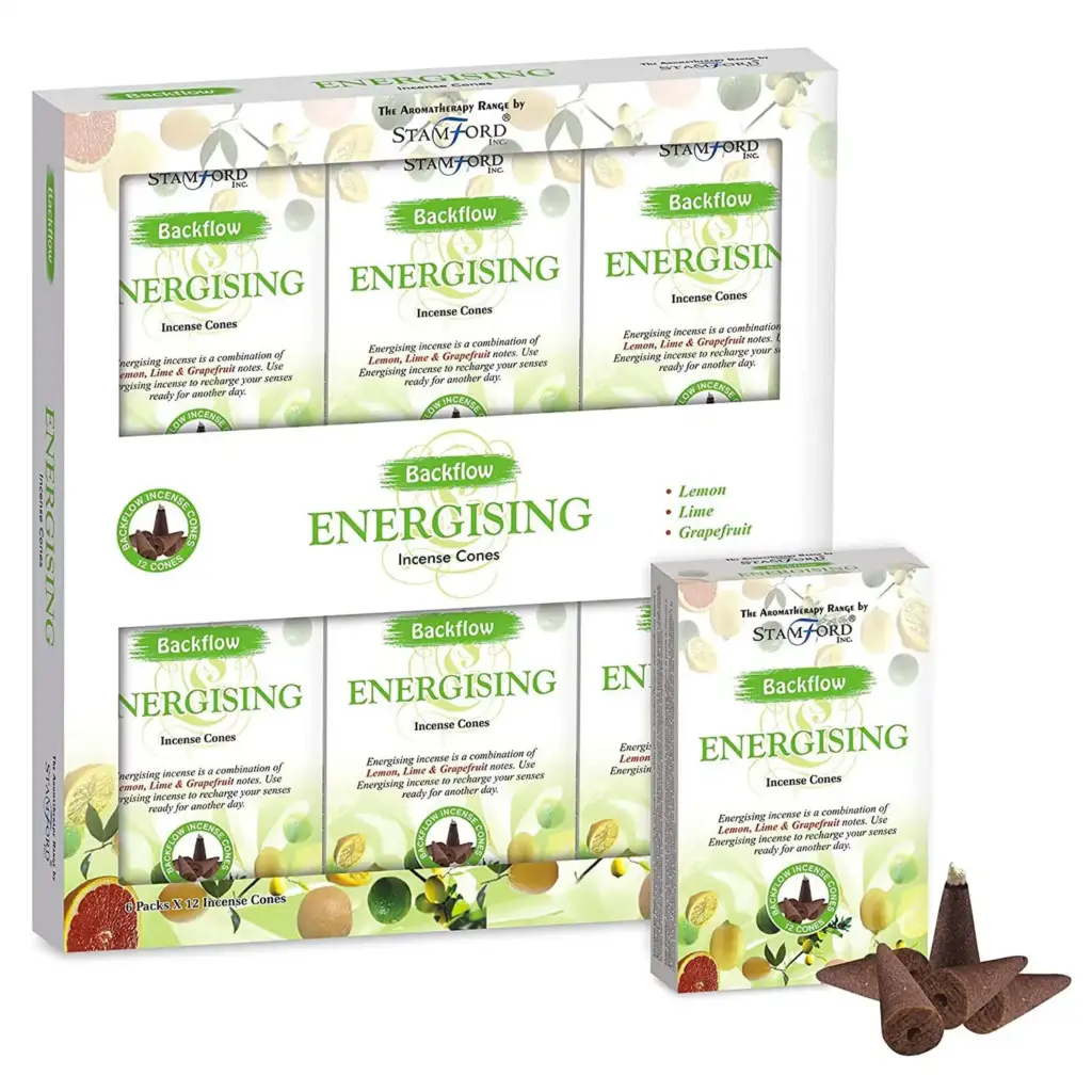 Aromatherapy Backflow Cones – Energising | www.artisangoods.co.uk 2 Aromatherapy Backflow Cones – Energising | www.artisangoods.co.uk 2