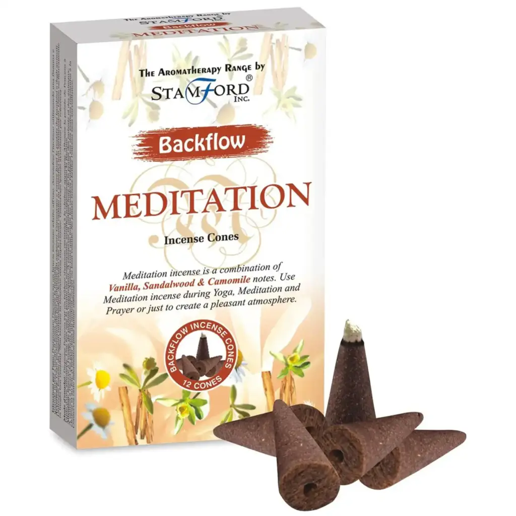 Aromatherapy Backflow Cones – Meditation | www.artisangoods.co.uk