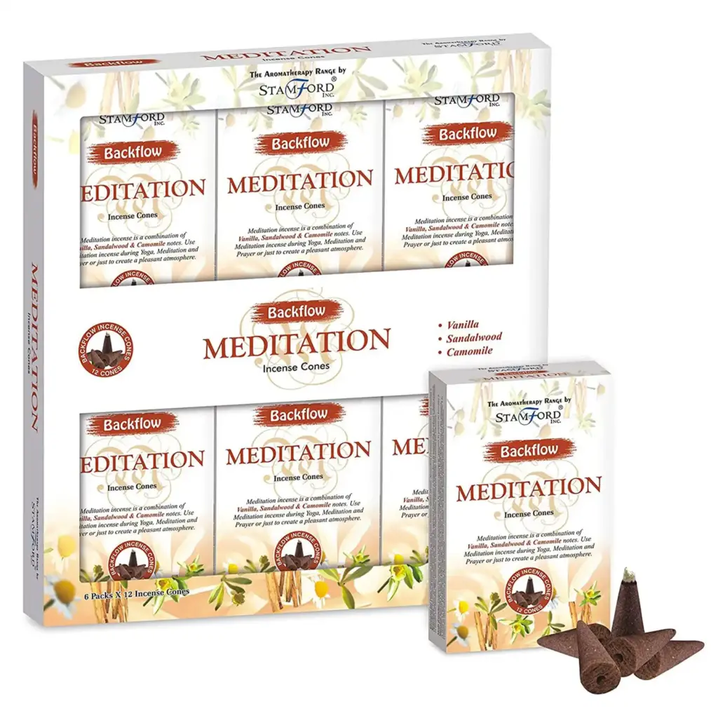 Aromatherapy Backflow Cones – Meditation | www.artisangoods.co.uk 2 Aromatherapy Backflow Cones – Meditation | www.artisangoods.co.uk 2