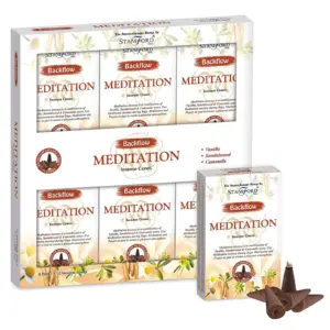 Aromatherapy Backflow Cones – Meditation | www.artisangoods.co.uk 2