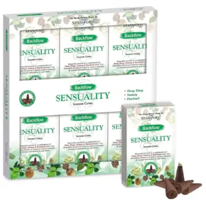 Aromatherapy Backflow Cones – Sensuality | www.artisangoods.co.uk 2
