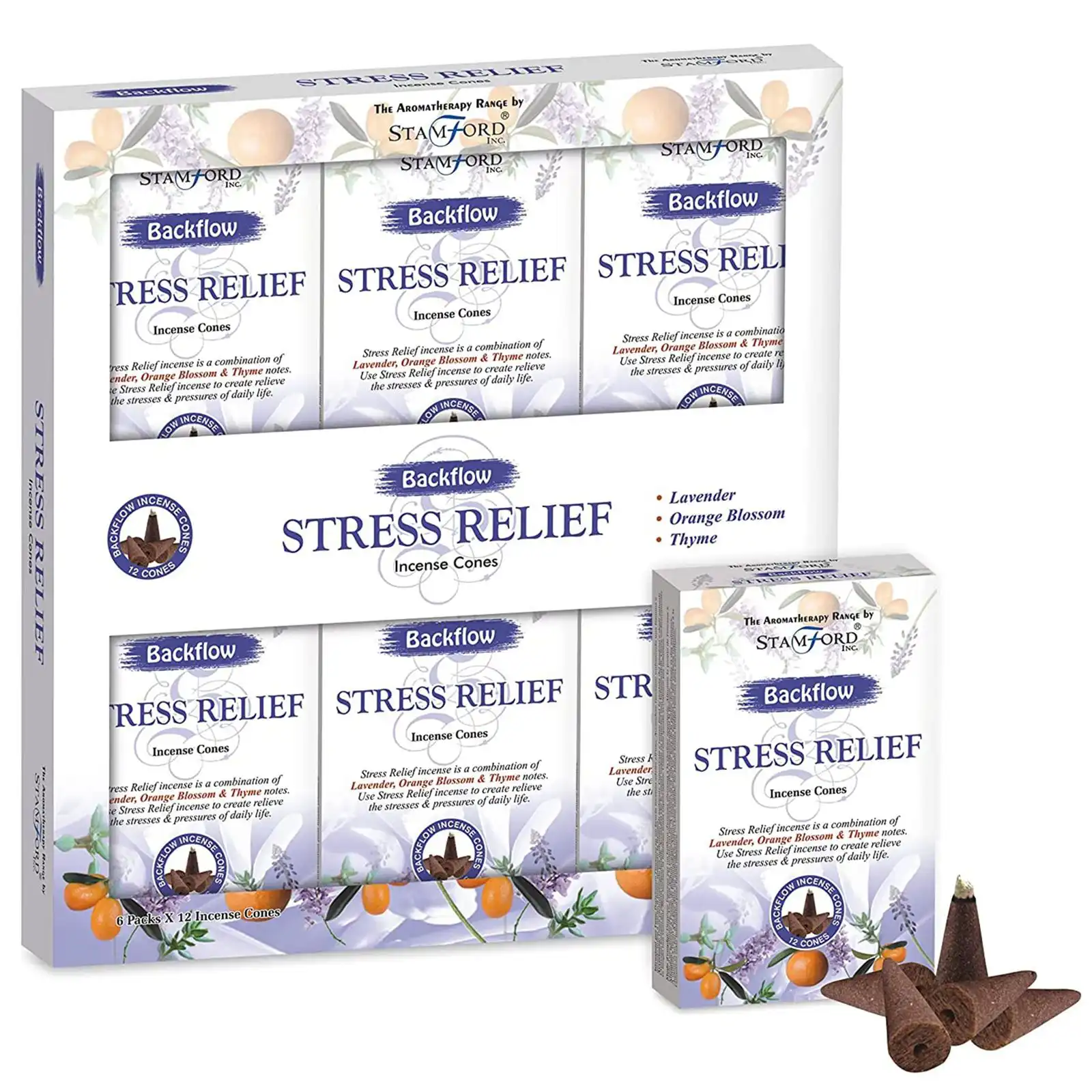 Aromatherapy Backflow Cones – Stress Release | www.artisangoods.co.uk 3 Aromatherapy Backflow Cones – Stress Release | www.artisangoods.co.uk 2