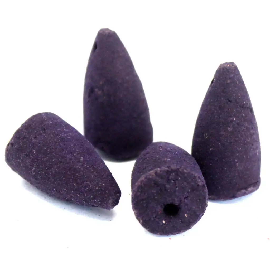 Aromatica Backflow Incense Cones – Lavender | www.artisangoods.co.uk