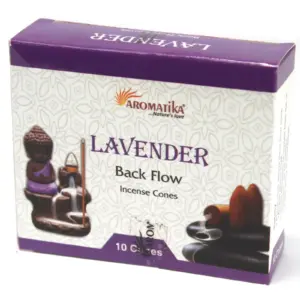 Aromatica Backflow Incense Cones – Lavender | www.artisangoods.co.uk 3