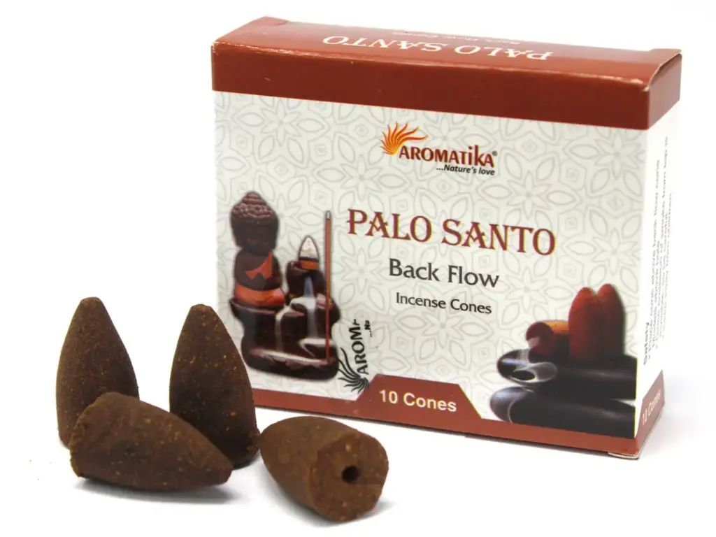 Aromatica Backflow Incense Cones – Palo Santo | www.artisangoods.co.uk 2