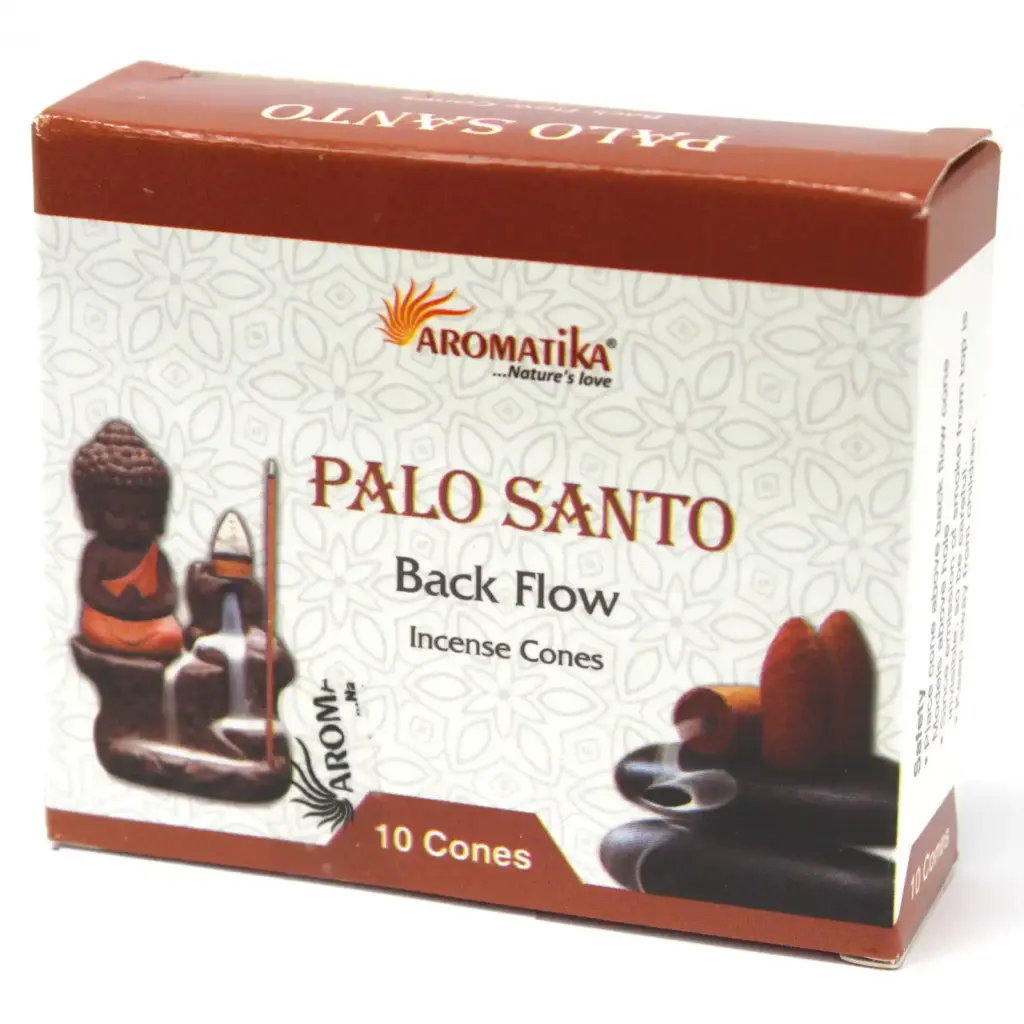 Aromatica Backflow Incense Cones – Palo Santo | www.artisangoods.co.uk