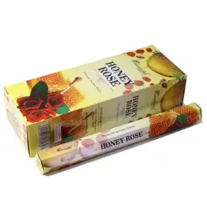 Aromatika Charcoal Free Hex Incense – Honey Rose | www.artisangoods.co.uk 1