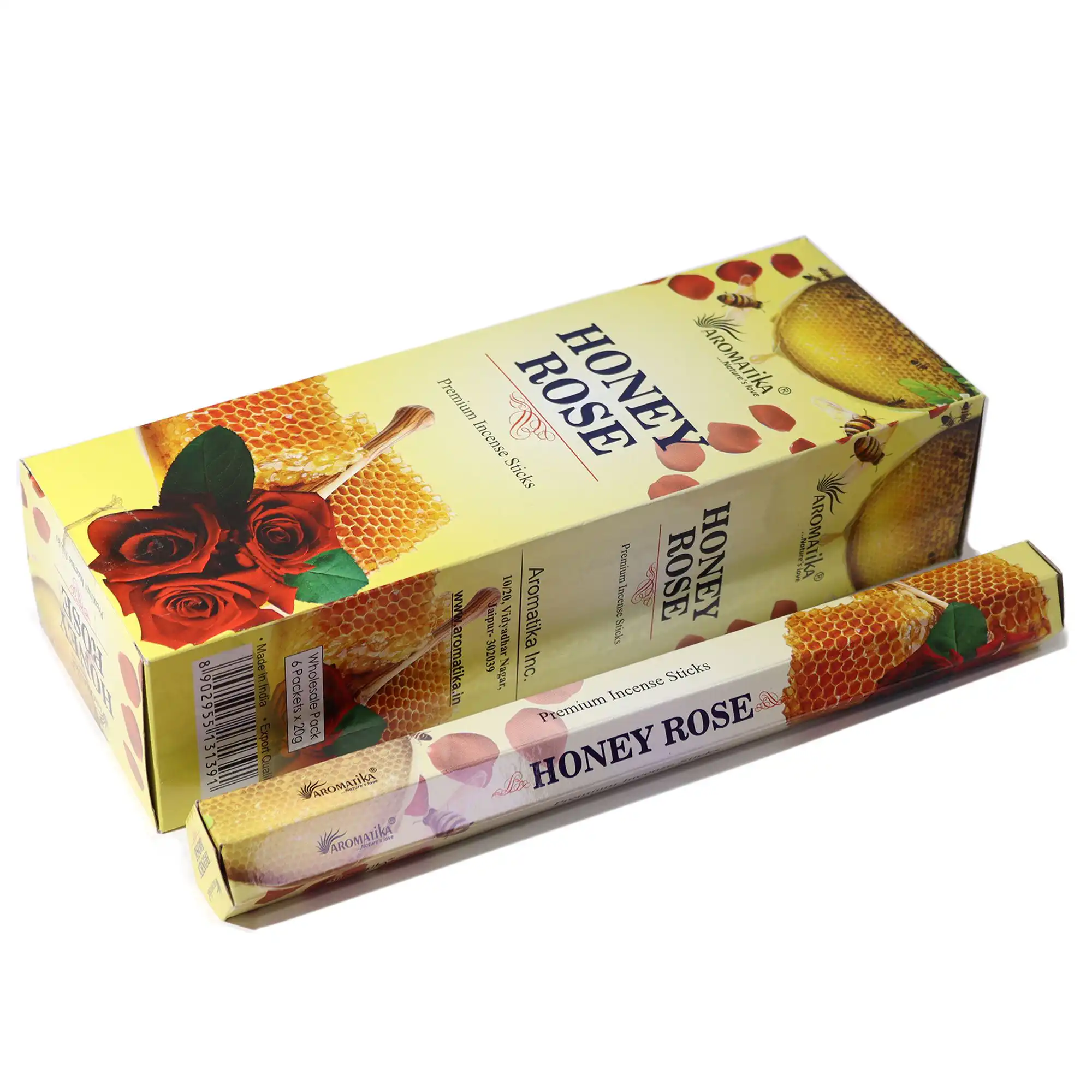 Aromatika Charcoal Free Hex Incense – Honey Rose | www.artisangoods.co.uk 2 Aromatika Charcoal Free Hex Incense – Honey Rose | www.artisangoods.co.uk 1